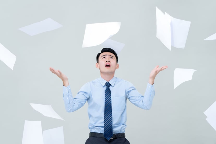Stressed With Paperwork