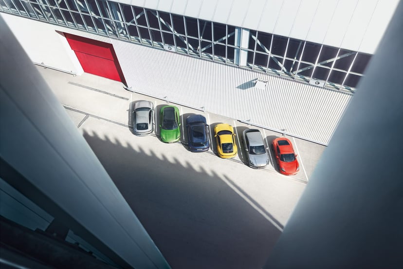 Porche Different Colors