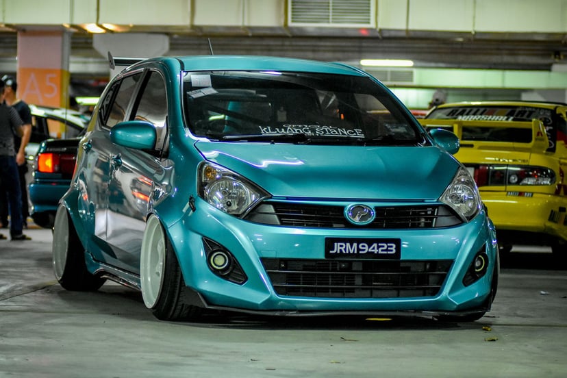 Modified Myvi Stance