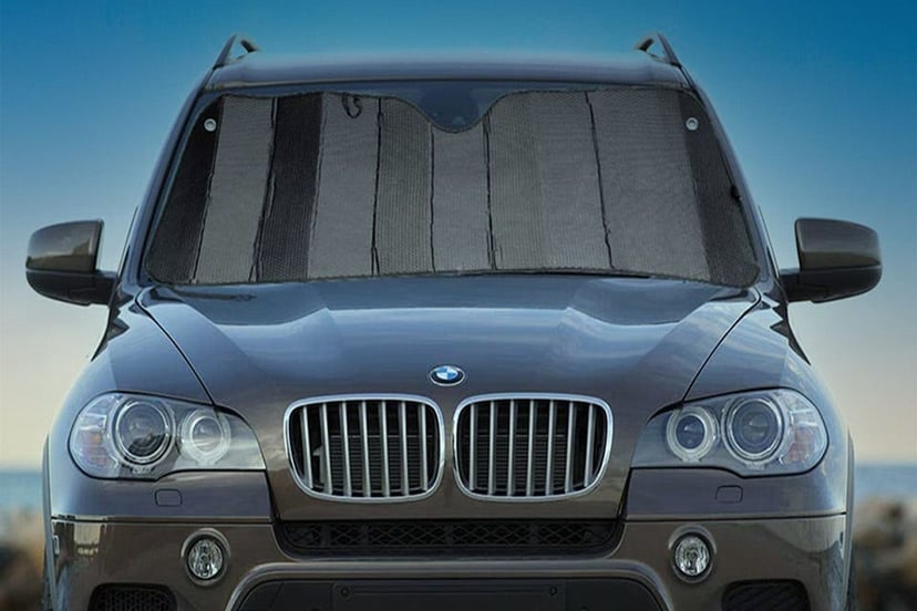Car With Sunshade