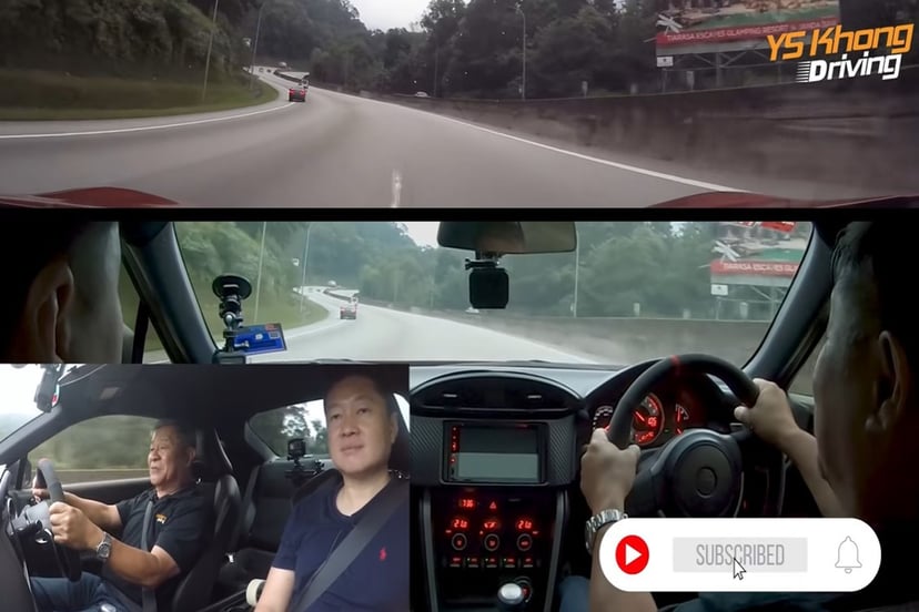 In The Passenger's Seat: YS Khong Driving, Bekas Superstar Trek Lumba, photo 4