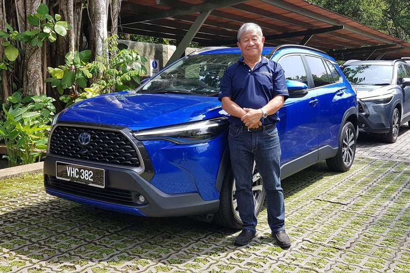 Ys Khong Blue Car