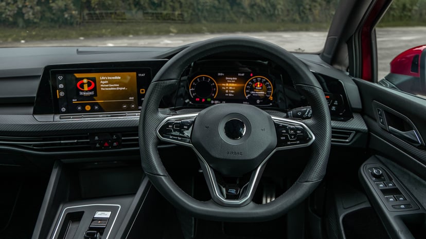 Golf R Line Cockpit