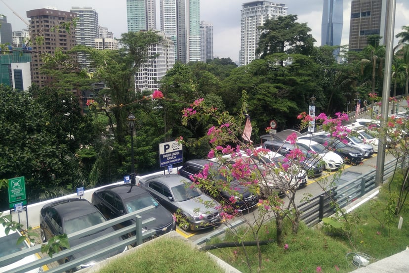 Kuala Lumpur Menara Parking