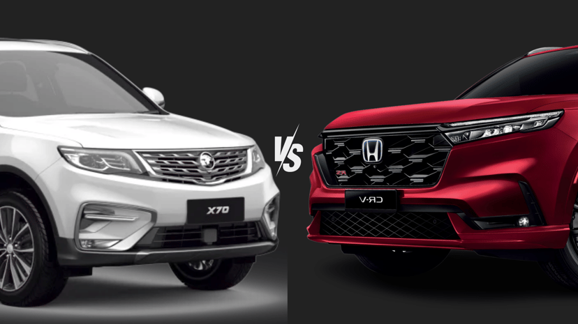 Proton X70 vs Honda CR-V: pertarungan SUV sederhana di Malaysia, photo 1