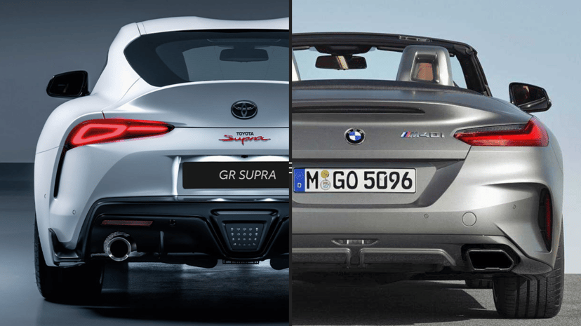 Toyota Supra And Bmw Z4