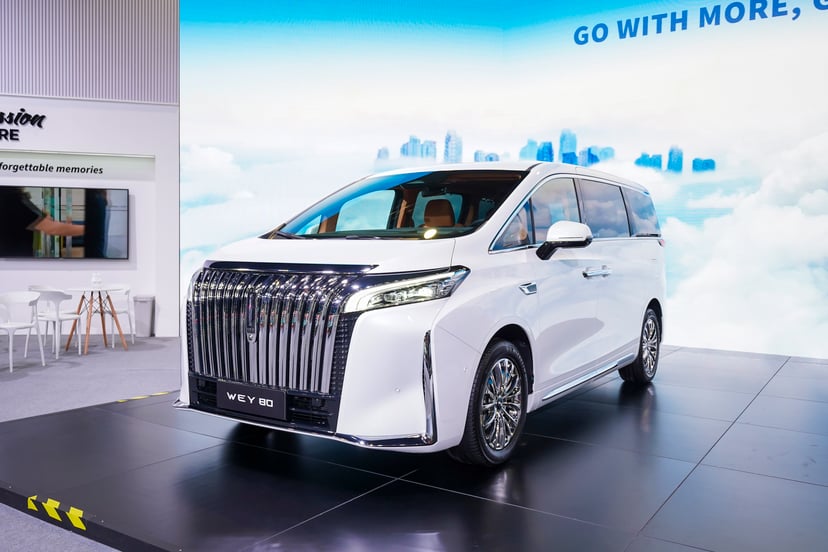 GWM Wey 80 Dipratonton di KLIMS 2024: 487PS, MPV 7 Tempat Duduk, Pesaing Baru Alphard?, photo 1