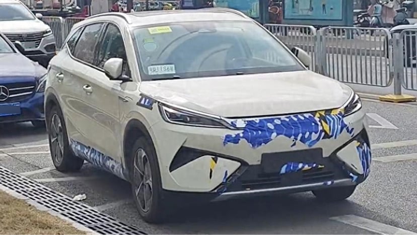 BYD Atto 3 Facelift Dikesan di China Sebelum Pelancaran, photo 1