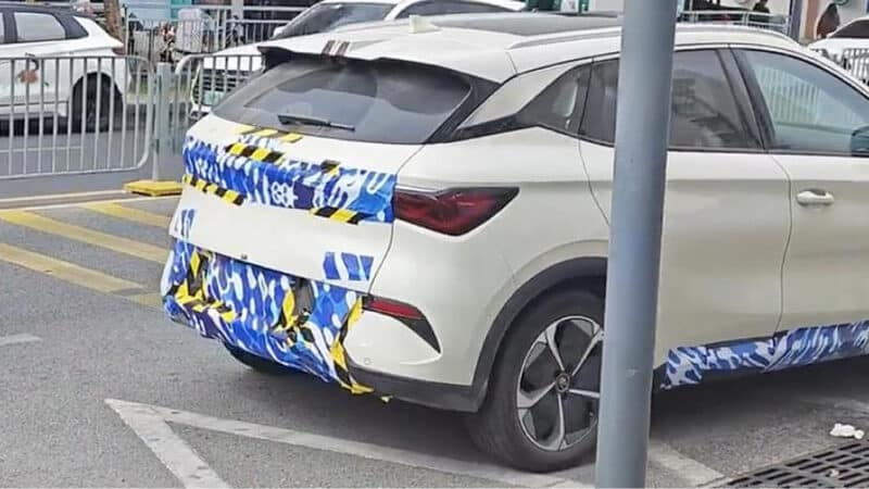 BYD Atto 3 Facelift Dikesan di China Sebelum Pelancaran, photo 2