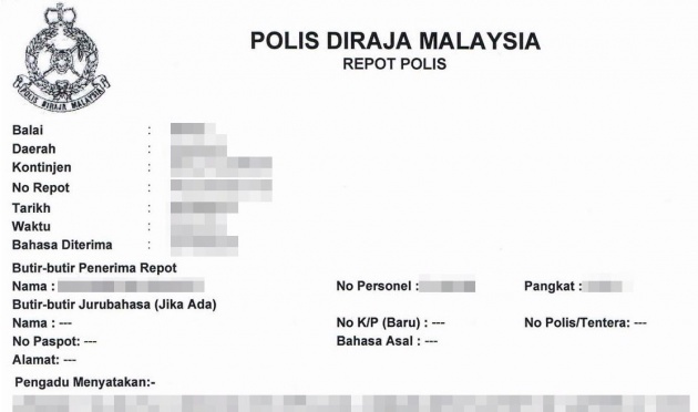 Terlepas Had Masa 24 Jam? Bolehkah Anda Masih Melaporkan Kemalangan Kepada PDRM?, photo 2