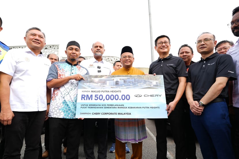 2025 Chery Malaysia Rm50k Donation Putra Heights Fire