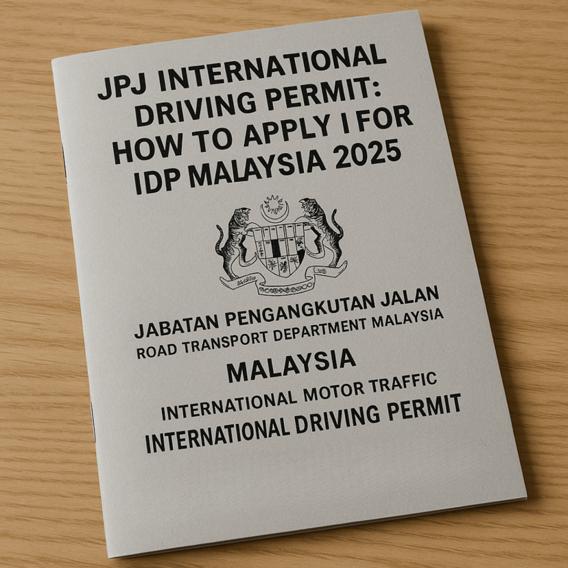 JPJ international driving permit: how to apply for IDP Malaysia 2025, photo 1