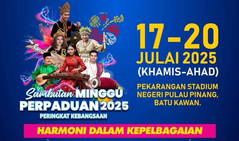 Minggu Perpaduan 2025 Peringkat Kebangsaan Penang