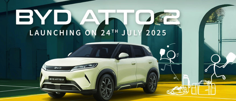 BYD Atto 2 EV coming to Malaysia July 24, photo 1