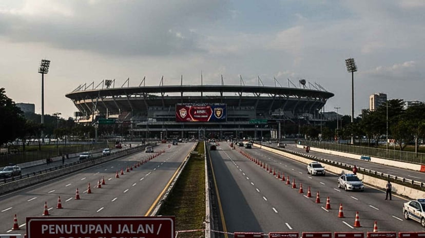 Bukit Jalil Road Closure For Selangor Vs Singapore Match September