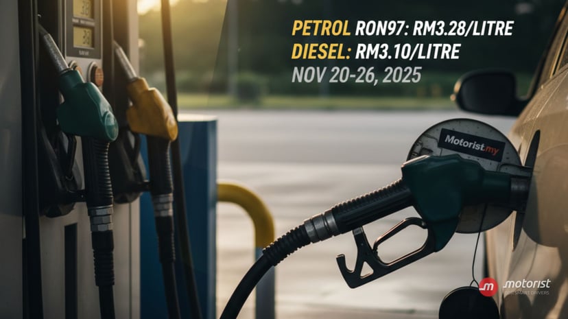 Malaysia Fuel Price Spike Ron97 Petrol And Diesel Jump For November 2025