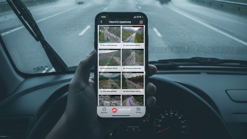 Heavy Rain Alert How To Use Motorist Malaysia Traffic Cameras To Avoid Flooded Roads