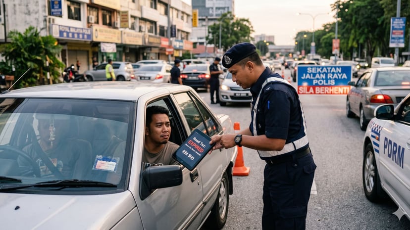 Road Tax Expired In Malaysia Here's What Happens