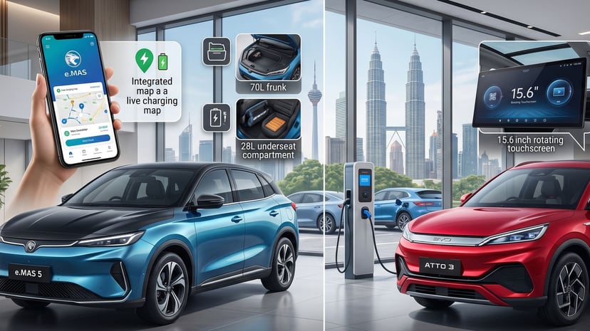 Proton E.Mas 5 Vs Byd Atto 3 2026 Which Ev Should You Buy In Malaysiato Get The Best Car Valuation In Malaysia 2026