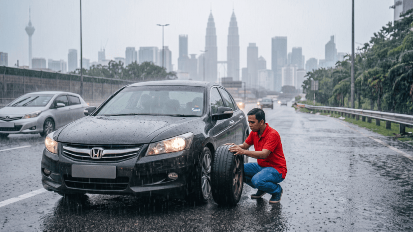 Worn Tyres In Malaysia Why Rain Makes Them Riskier