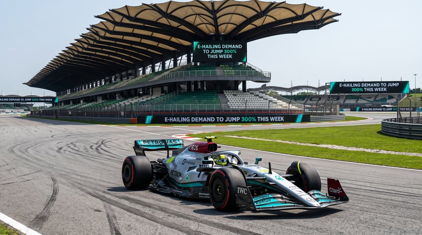 F1 at Sepang: E-hailing demand to jump 300% this week, photo 1