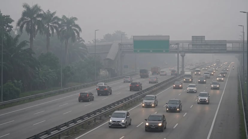 Can you get a saman for improper light use in haze?, photo 1