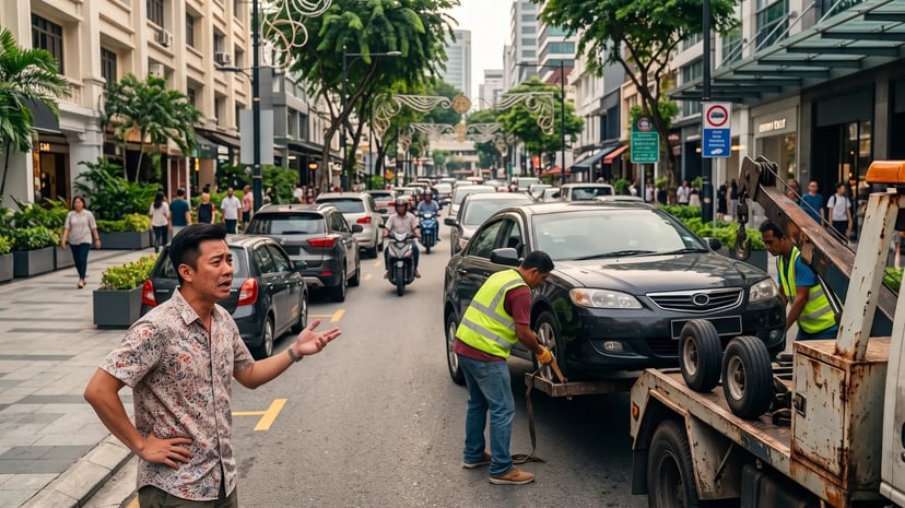 No parking during the festive rush? What happens if your car gets towed, photo 1